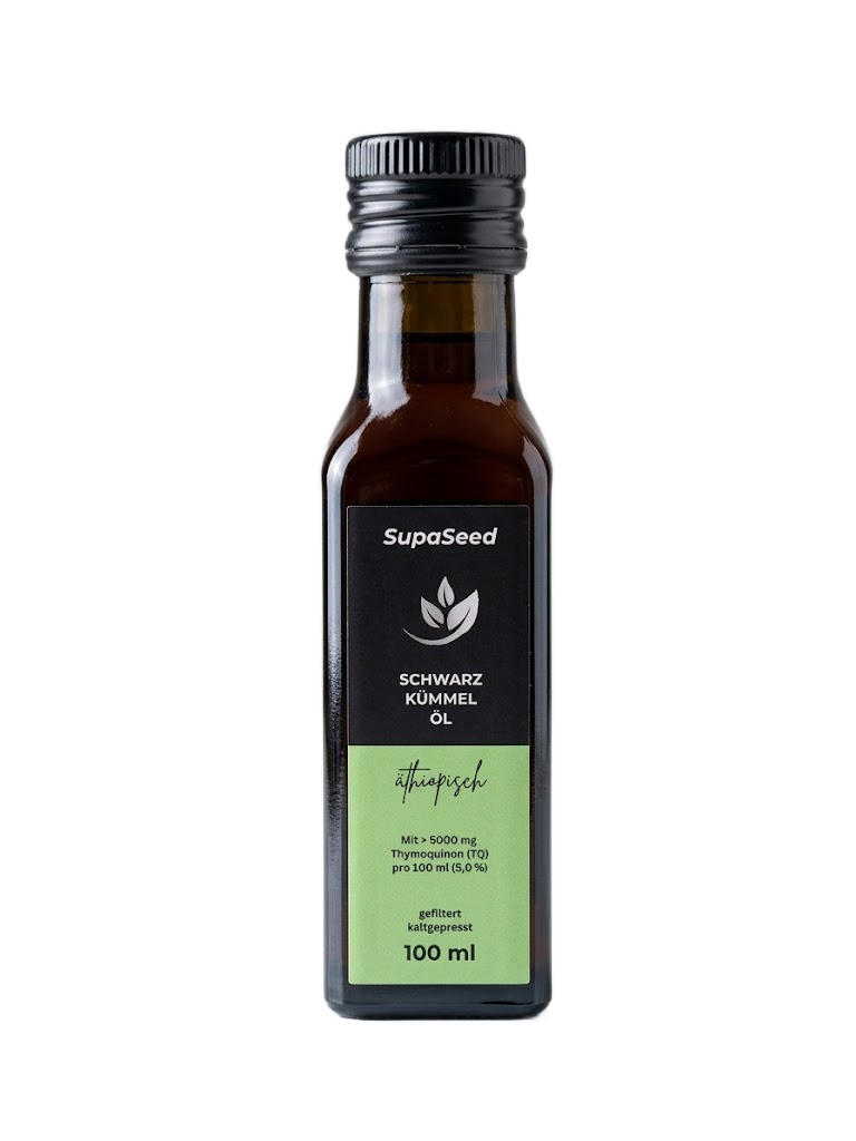 SupaSeed Schwarzkümmelöl Äthiopisch 100 ml – kaltgepresst und laborgeprüft