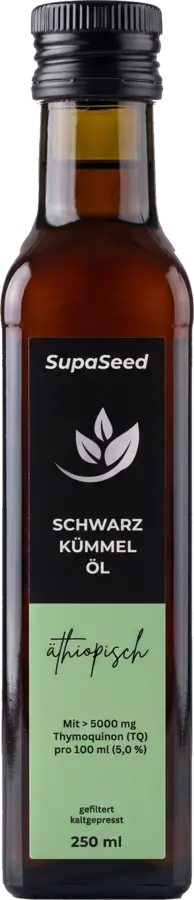 SupaSeed Schwarzkümmelöl – von Eurofins laborgeprüft