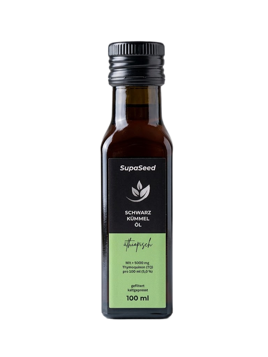 SupaSeed Schwarzkümmelöl Äthiopisch 100 ml – kaltgepresst und laborgeprüft