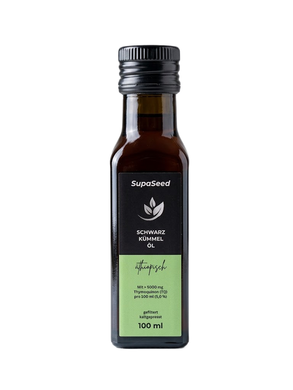 SupaSeed Schwarzkümmelöl Äthiopisch 100 ml – kaltgepresst und laborgeprüft